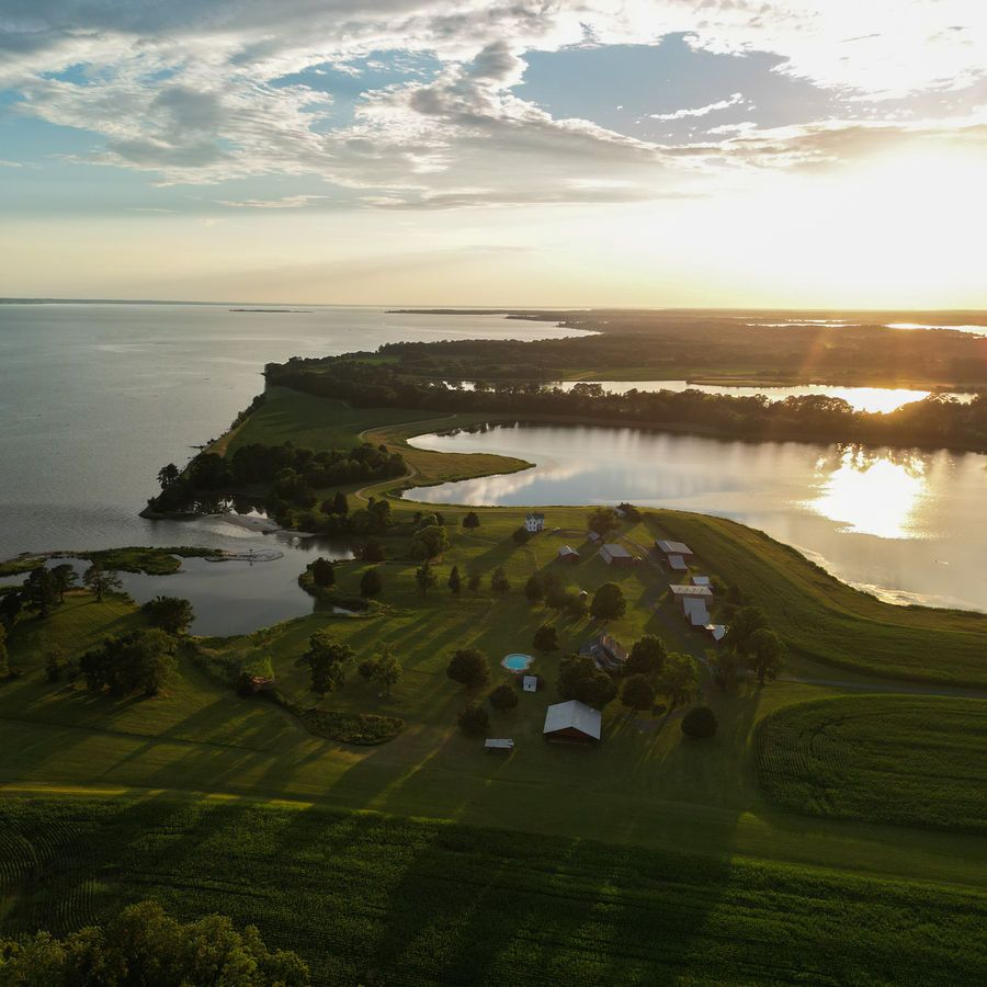 Aerial drone photography